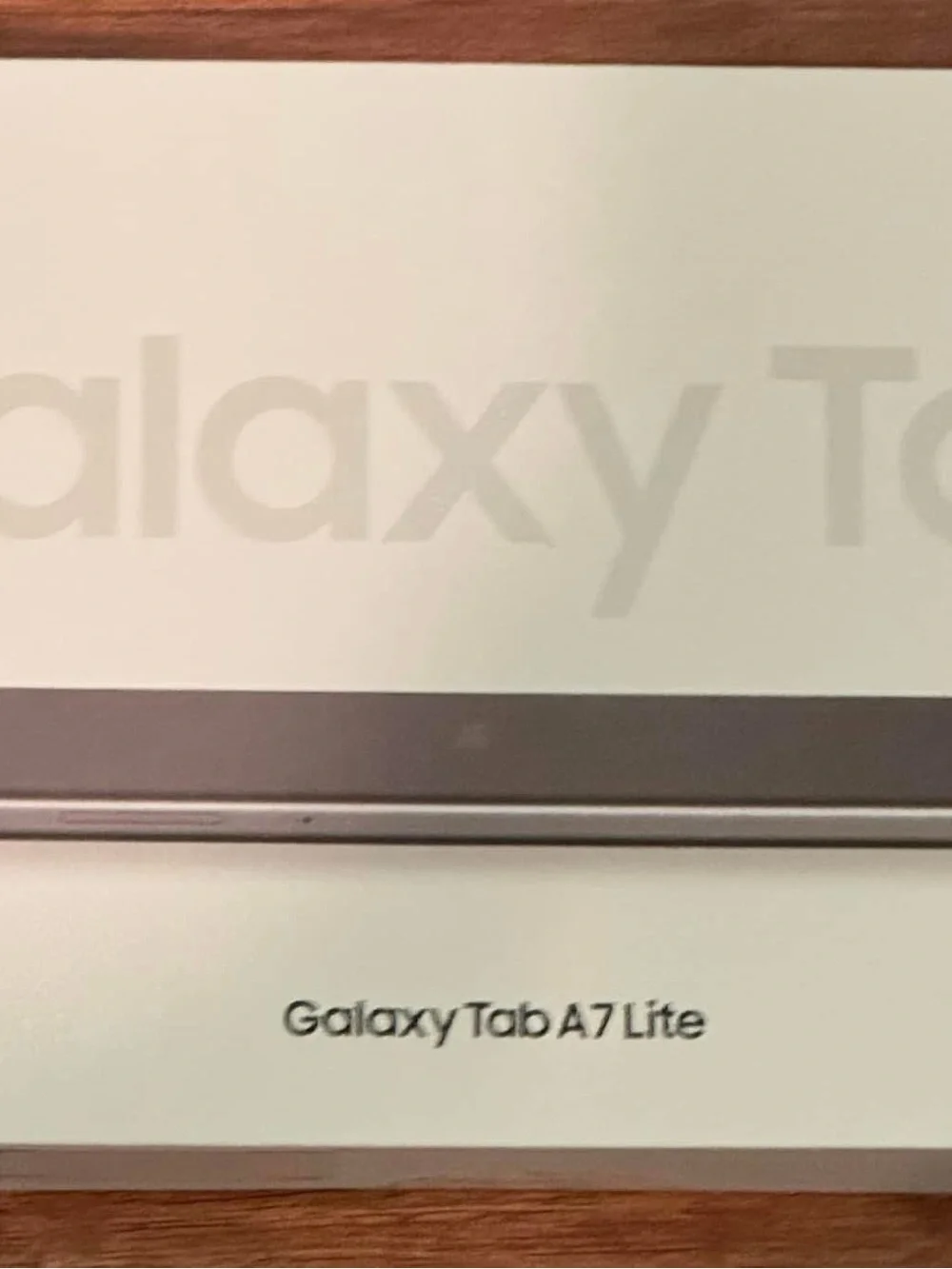 Samsung Galaxy Tab A7 Lite in Silver Finish